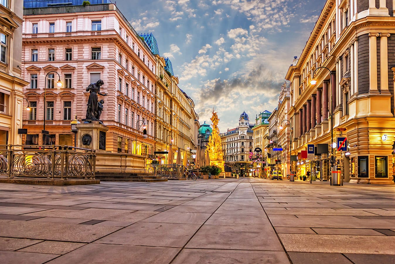 Life in Vienna, a city with beautiful architecture